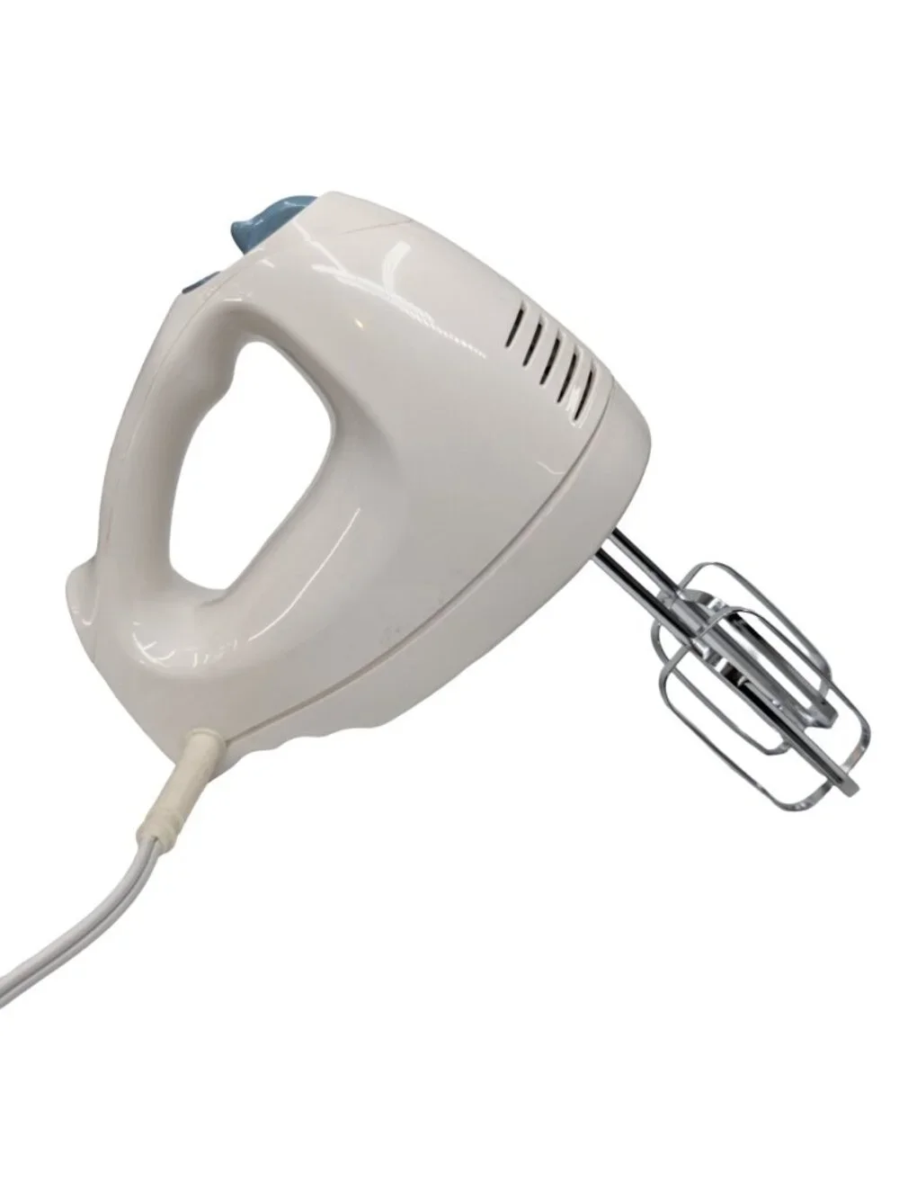Hamilton Beach Electric Hand Mixer 6 Speed White 62682 2 Beaters 1 Whisk